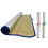 Nalu 28" x 71" Rolled Solar Beach Mat 1