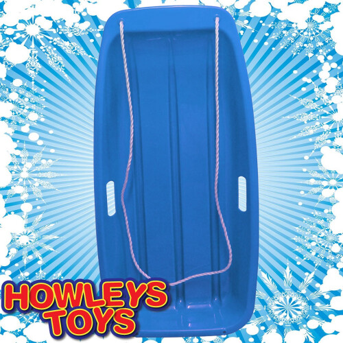 Snow Speeder Plastic Sled - Blue