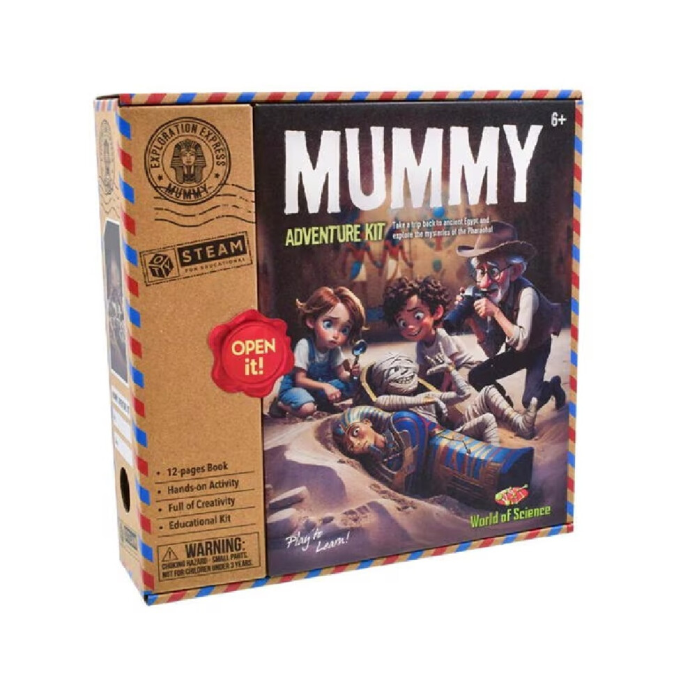 Kandy Toys World Of Science Discover & Explore Mummy Adventure Kit