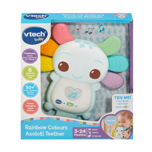 VTech Vtech Rainbow Colours Axolotl Teether Interactive Toy
