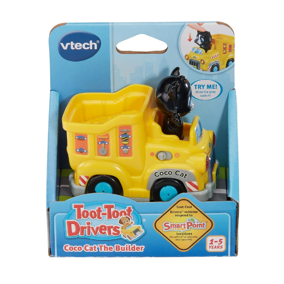 Vtech Toot-Toot Drivers Coco Cat The Builder Vehicle