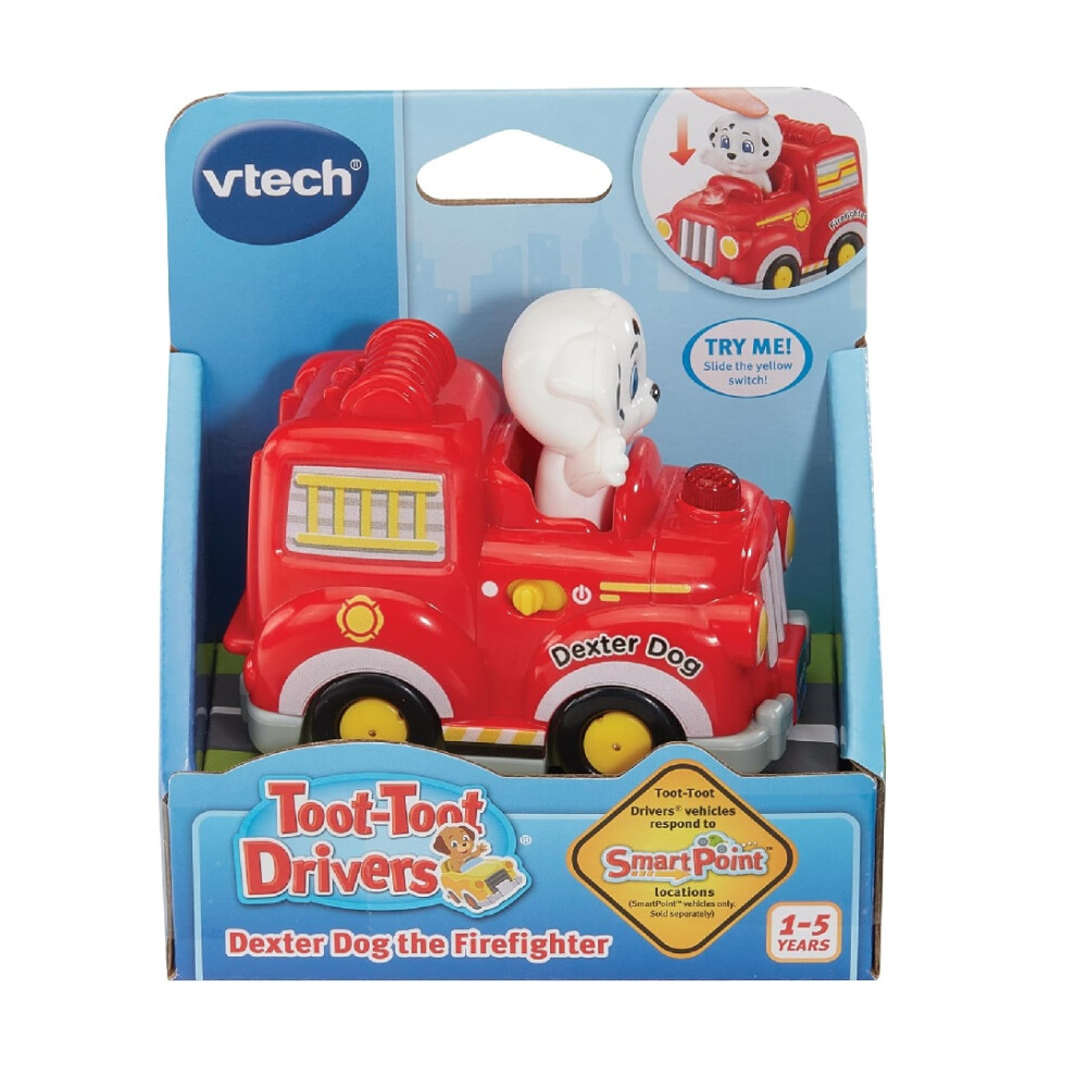 Vtech Toot-Toot Drivers Dexter Dog The Firefighter Vehicle