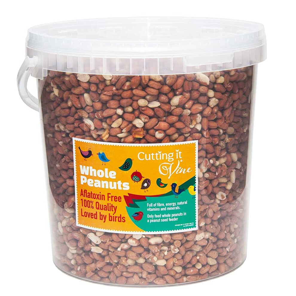 Photos - Bird Food Cutting it Vine Peanuts for Birds , Attract Wild Birds with Finest Grade Peanuts, Year Round Wild  and Squ(10L Tub)