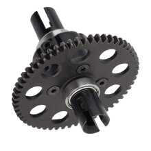RC Center Differential 56T Steel Gear for 1/8 Scale Truggy D Racing 8156, Durable Metal Upgrade
