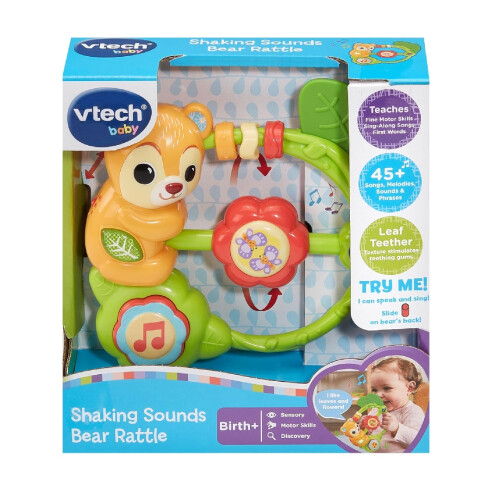 VTech Vtech Shaking Sounds Bear Rattle Interactive Toy