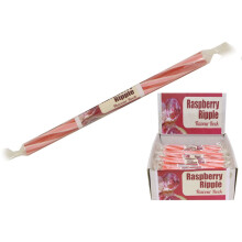 Pack of 20 Small Flavoured Rock Sticks - Raspberry Ripple