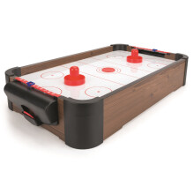 AMRAP 20” Portable Wooden Tabletop Air Hockey Set