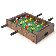 AMRAP 20 Inch Tabletop Football Game Mini Wooden Foosball Table