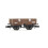 Peco NR-5002S 5 Plank Wagon 9ft Wheelbase SR Brown 1