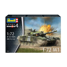 Revell 1:72 T-72 M1 Model Tank Construction Kit
