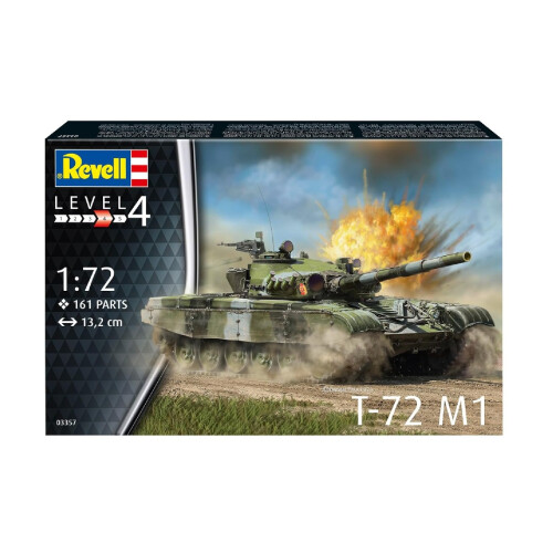 Revell Revell 1:72 T-72 M1 Model Tank Construction Kit