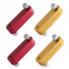4 PCS Adjustable Aluminum Alloy Ruler Positioning Block Set for Precise Woodworking Measurement