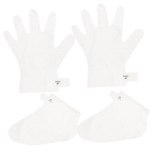 Hand Moisturizing Gloves and Foot Peeling Mask Set for Deep Hydration and Gentle Exfoliation