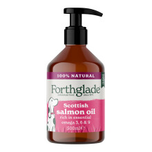 Forthglade Salmon Oil, 500ml - Omega 3 Joint Supplement