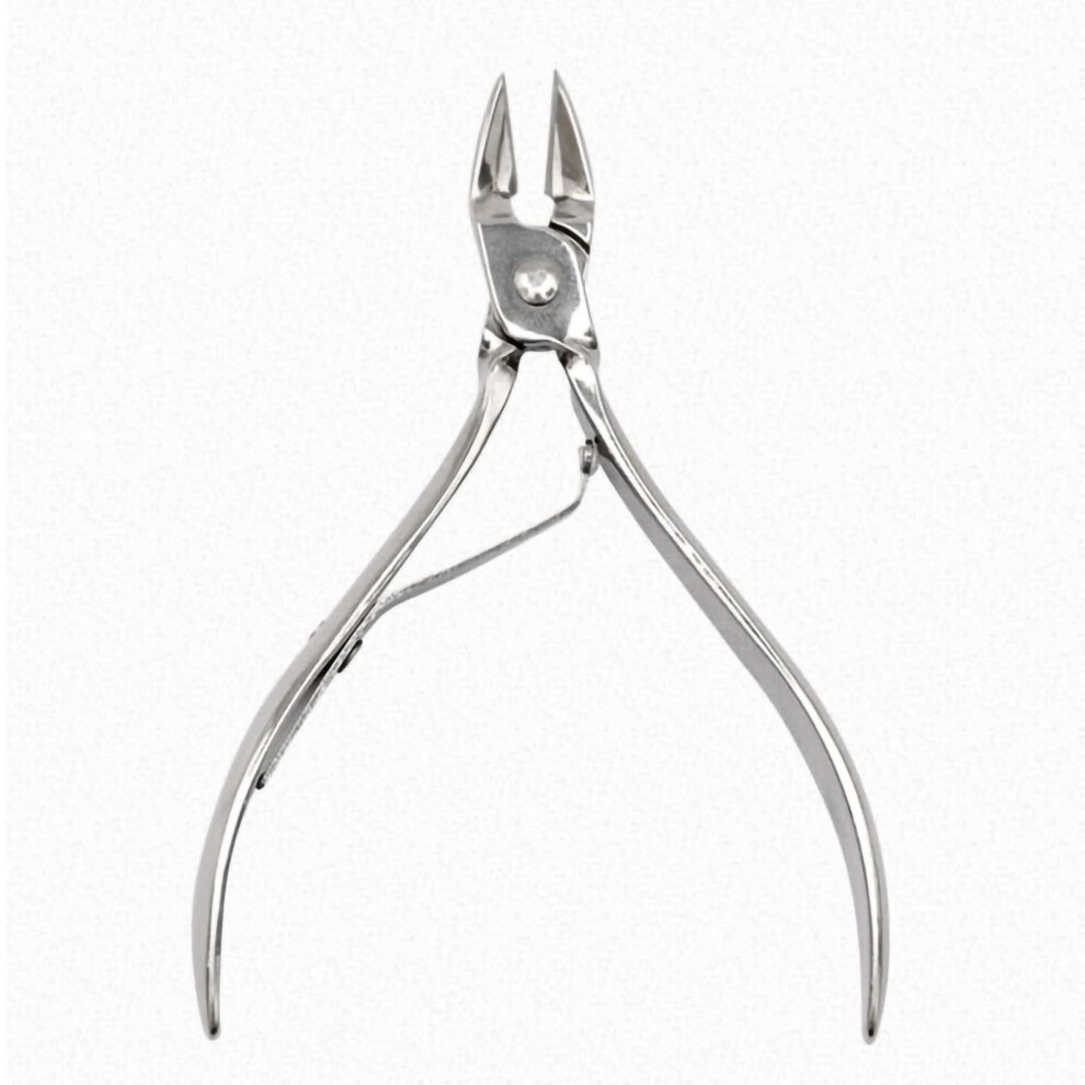 Professional Stainless Steel Cuticle Nippers with UltraSharp Blades and Ergonomic NonSlip Grip
