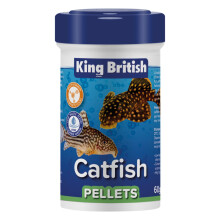 King British Catfish Pellets - 60g - Multi-Vitamin Sinking Food