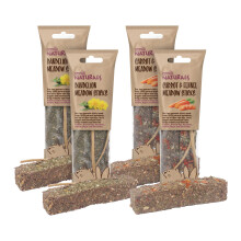 Rosewood Naturals Meadow Sticks – Hay & Herb Small Animal Treats, Dandelion & Ca