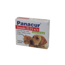 Panacur Cat/Dog Worming Granules, 4.5 g- Pack of 3 sachets