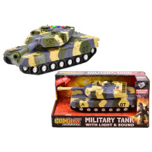 Combat Mission 1:16 Friction Military Tank Light & Sound (Styles Vary)