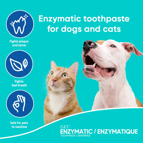 Virbac Virbac Toothpaste for Dogs and Cats, Seafood Flavor 2