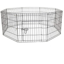 Pet Dog Pen Puppy Cat Rabbit Foldable Playpen Indoor/Outdoor Enclosure Run Cage
