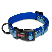 HALTI Collar, Size X-Small, Blue, Best Comfy Dog Collar, Premium Puppy