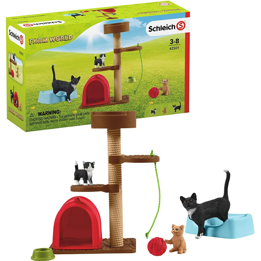 Schleich Farm World Playtime For Cute Cats
