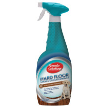 Simple Solution Hard Floor Pet Stain and Odour Remover, Dual Action Cleaner for