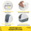 CAT CENTRE Hooded Cat Litter Tray, Dark Grey, Charcoal Filter, Deep 2