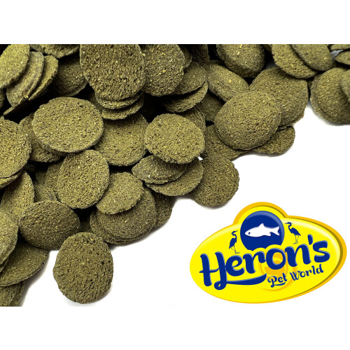 HERONS Spirulina Algae Wafers - Sinking - Bottom-Feeding Fish - 200g 1