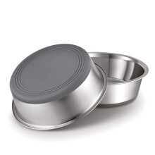 PEGGY11 Stainless Steel Metal Dog Bowls, 1800ml, 2 Pack