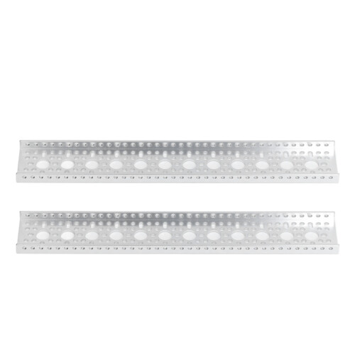 2 pezzi Profilo a U 48x12mm 3121-0012-0312 Argento HD 1
