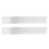 2 pezzi Profilo a U 48x12mm 3121-0012-0312 Argento HD 13