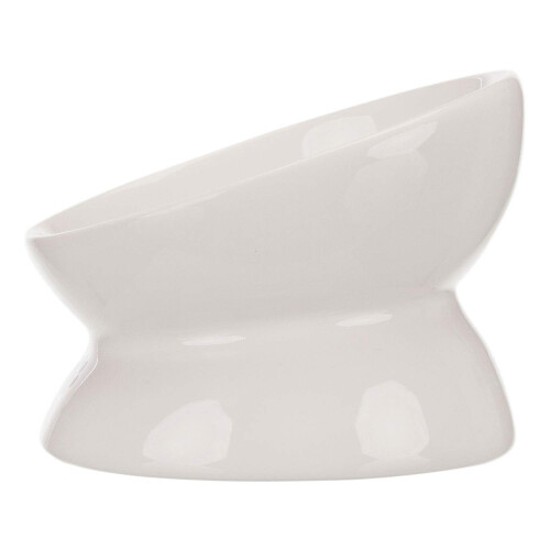 Trixie Trixie Ceramic Cat Feeder White 2