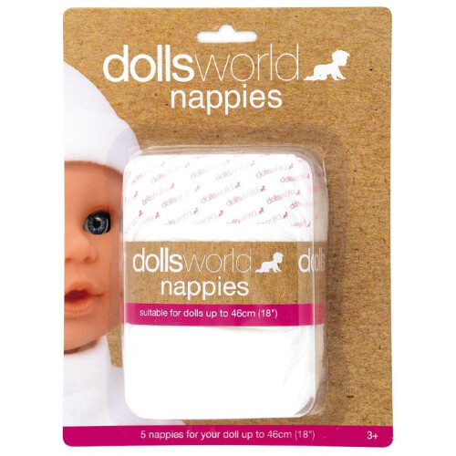 Dolls World Nappy Pack