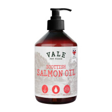 Vale Pet Foods Scottish Salmon Oil for Dogs & Cats UK - Omega 3 6 9 Su