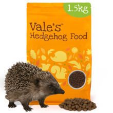 Vale’s Hedgehog Food – specially developed – used daily at Vale Wildlife Hospit