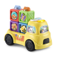 Vtech Pop-A-Block Childrens Yellow Activity Truck