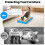 Petslucent Cat Scratching Board, Corrugate Cat Scratcher for Indoor 5