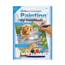 Paint By Number Junior Small Bathtime Friends Art Set