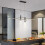 LED Pendant Light Black Modern Linear Chandelier Dimmable with Remote for Kitchen Island Dining 1