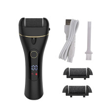 Electric Foot Callus Remover with Dual Speed, Rechargeable Pedicure Grinder for Smooth Heels