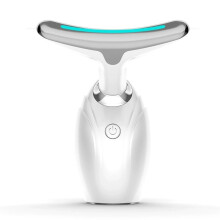 Neck and Face Lifting Device with LED Therapy, Double Chin Reducer, Rechargeable for All Skin Types