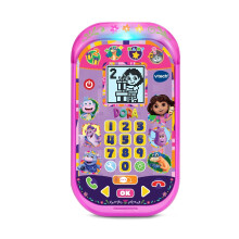 Vtech Dora The Explorer Explore & Learn Pink Phone