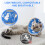 Soft, Adjustable Pet Recovery Collar & Cone - Stops Licking, Ideal for Post-Surg 5