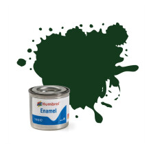 Humbrol Enamel Paint 14ml No 3 Brunswick Green Gloss