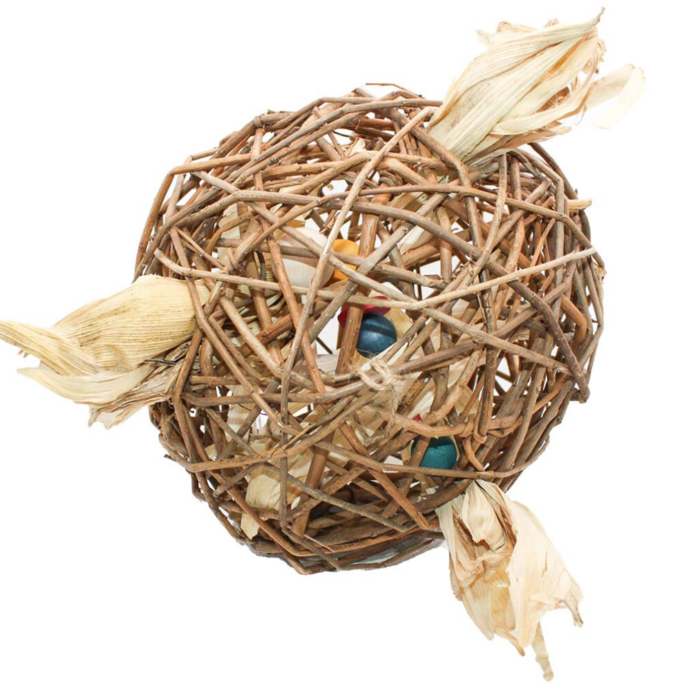 Happypet Happy Pet Natural Play Willow Ball For Small Animals Large Eco Friendl