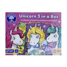 Orchard Toys Unicorn 3 In A Box Childrens Activity Games