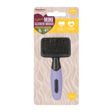 Rosewood Options Mini Slicker Brush for Small Animals, Gentle Brush, Ideal for R