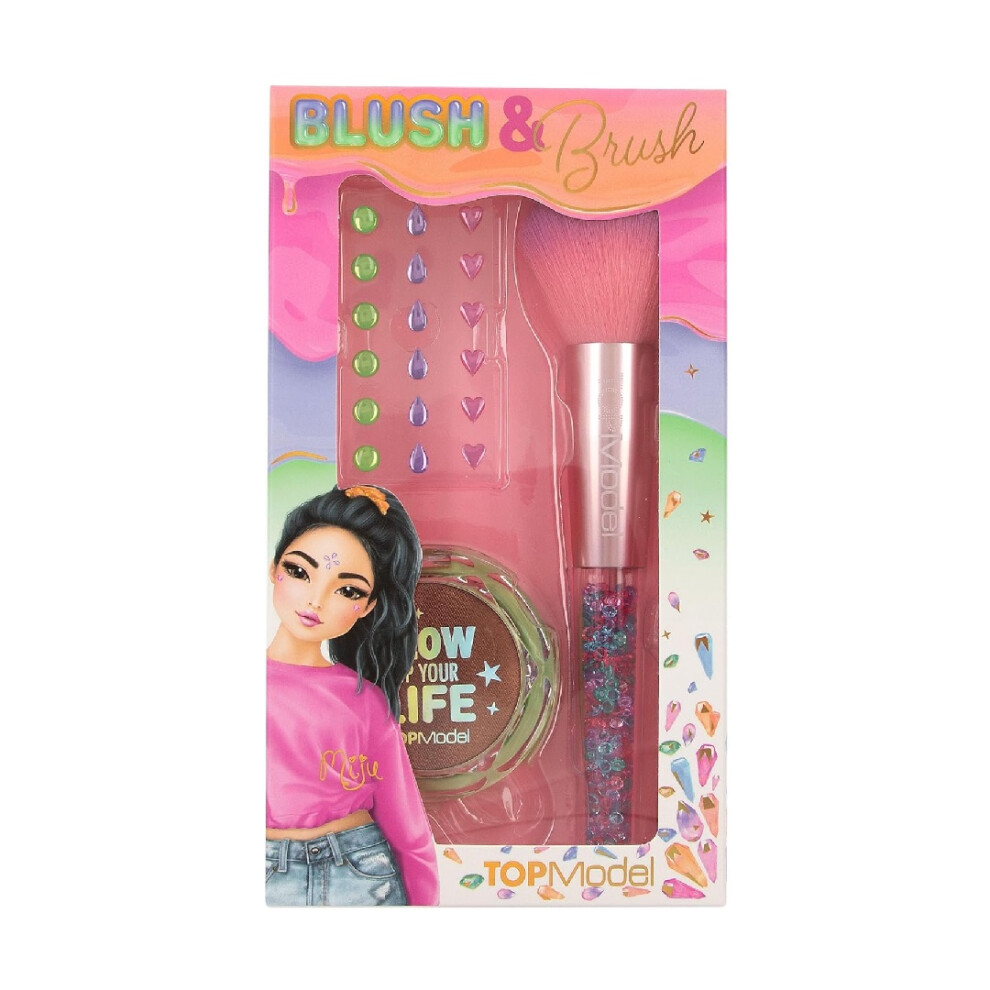 Topmodel Childrens Blush & Brush Make Up Set Beauty And Me